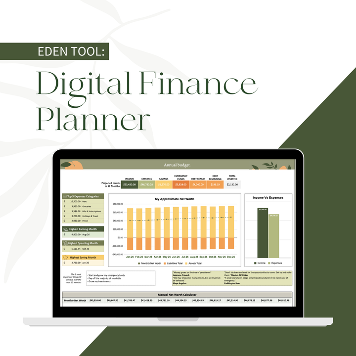 Digital Finance Planner