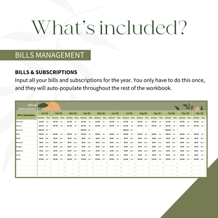 Digital Finance Planner