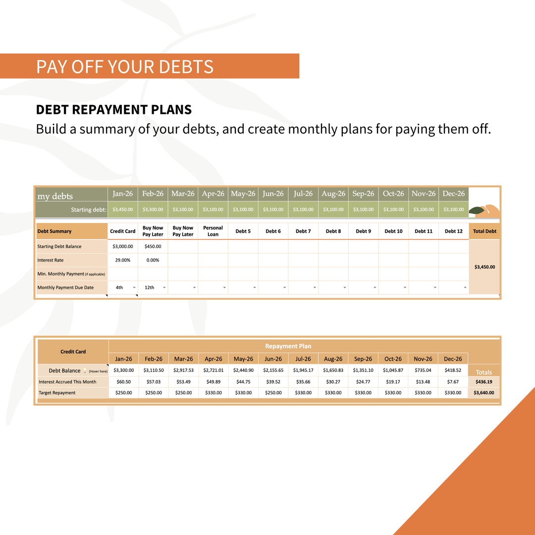 Digital Finance Planner