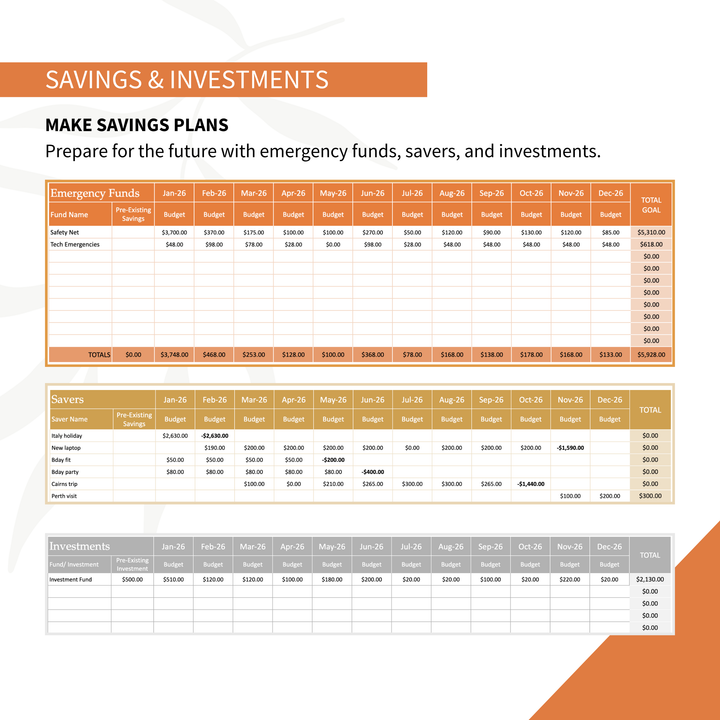 Digital Finance Planner