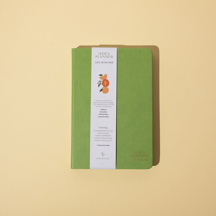 Eden Life Designer – A5 Monthly Planner UNDATED