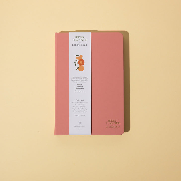 Eden Life Designer – A5 Monthly Planner UNDATED