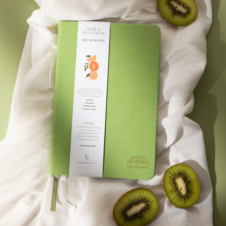 Eden Life Designer – A5 Monthly Planner UNDATED