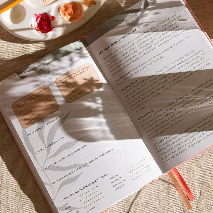 Eden Life Designer – A5 Monthly Planner UNDATED