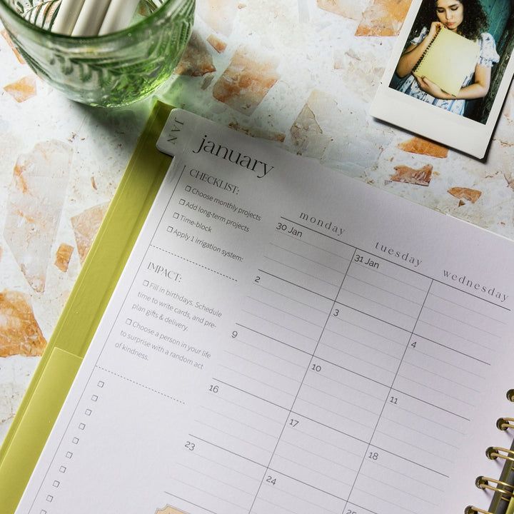 The Eden Planner 2023 Australian Weekly Monthly Planner Diary